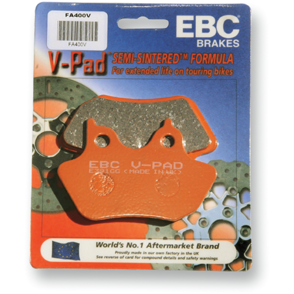 Ebc Semi-Sintered Brake Pads - FA199V