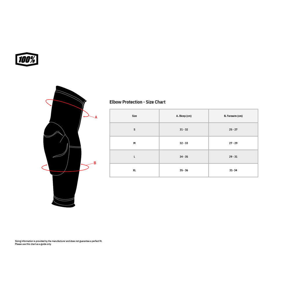 100% Elbow & Hand Protection Black/Gray / Large / Silicone/Neoprene/Nylon 100% Ridecamp Elbow Guards