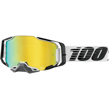 Load image into Gallery viewer, 100% Goggle Atmos - Gold Mirror 100% Armega Goggles