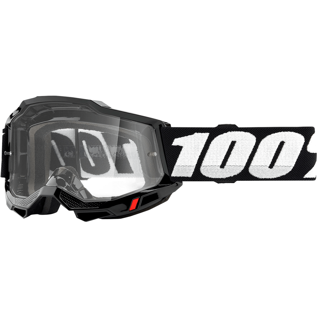 100% Goggle Black - Clear 100% Accuri 2 OTG Goggles