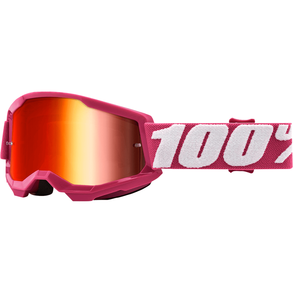 100% Goggle Fletcher - Red Mirror 100% Youth Strata 2 Goggles
