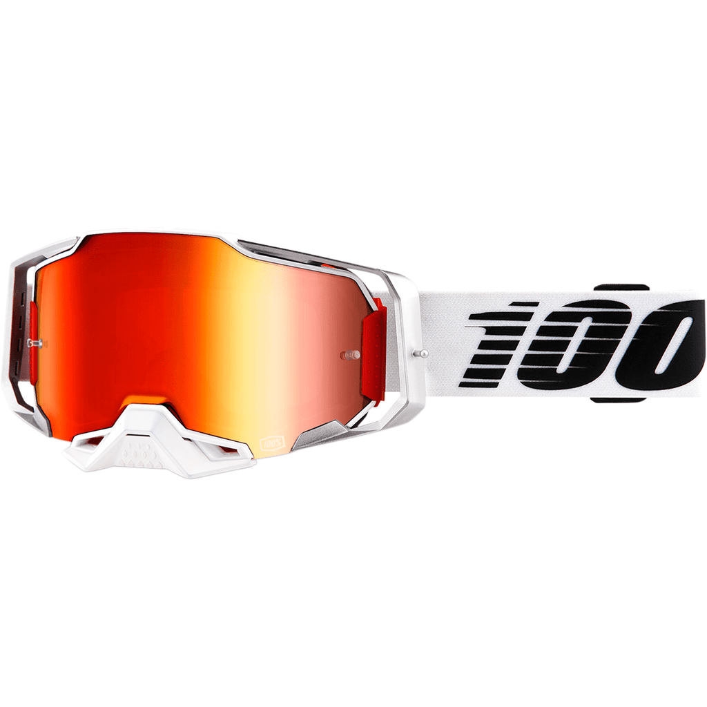 100% Goggle Lightsaber - Red Mirror 100% Armega Goggles