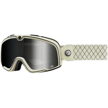 Load image into Gallery viewer, 100% Goggle Roland Sands - Silver Mirror 100% Barstow Goggles
