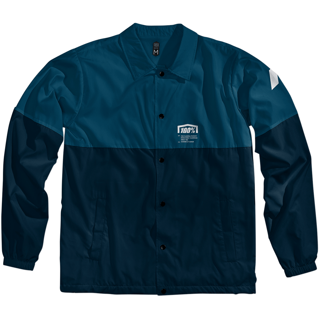 100% Jacket Navy / Large 100% Ascott Coaches Jacket