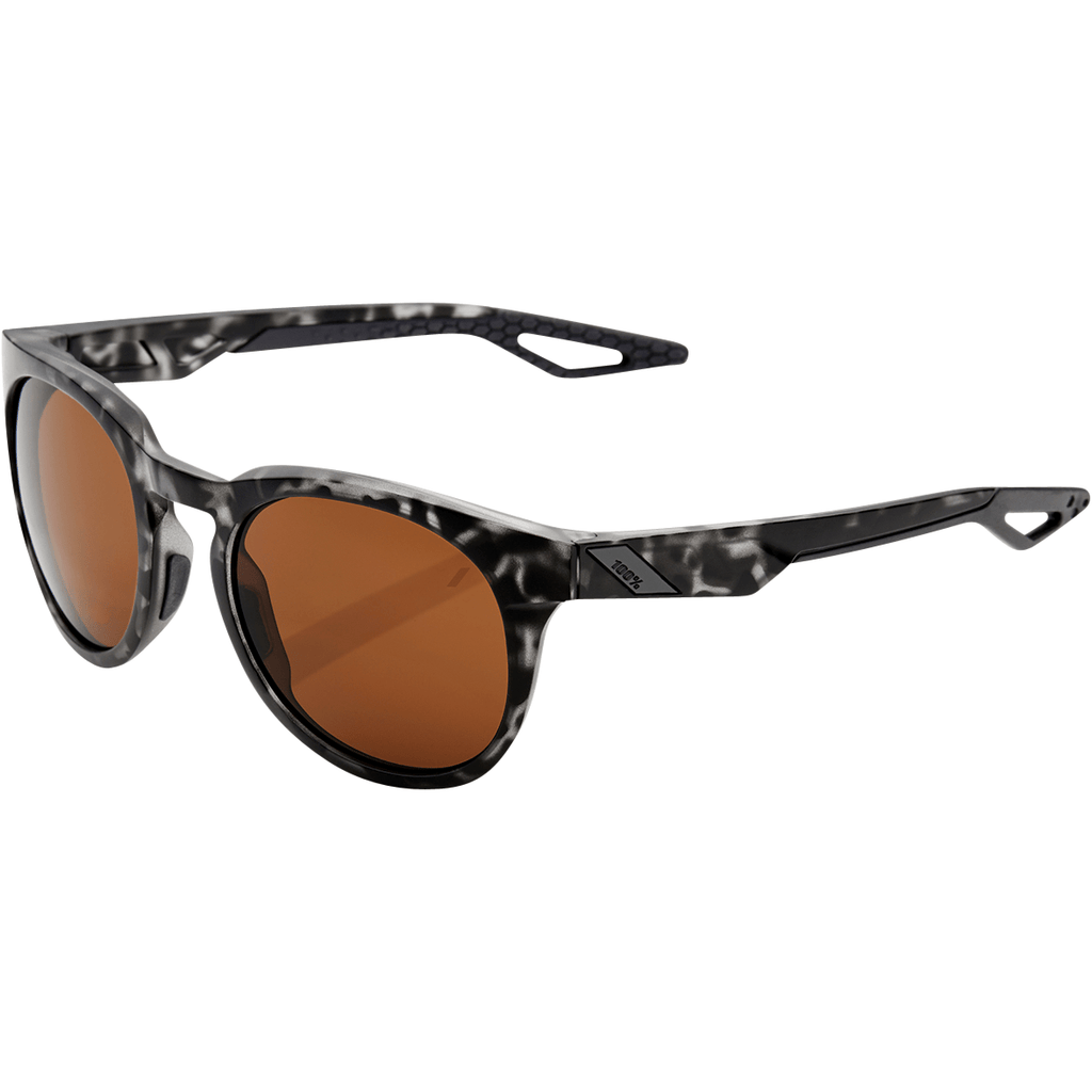 100% Sunglasses Black Havana - Bronze 100% Campo Sunglasses