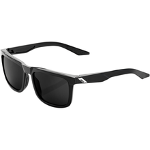 Load image into Gallery viewer, 100% Sunglasses Gloss Black - Smoke Polarized 100% Blake Sunglasses
