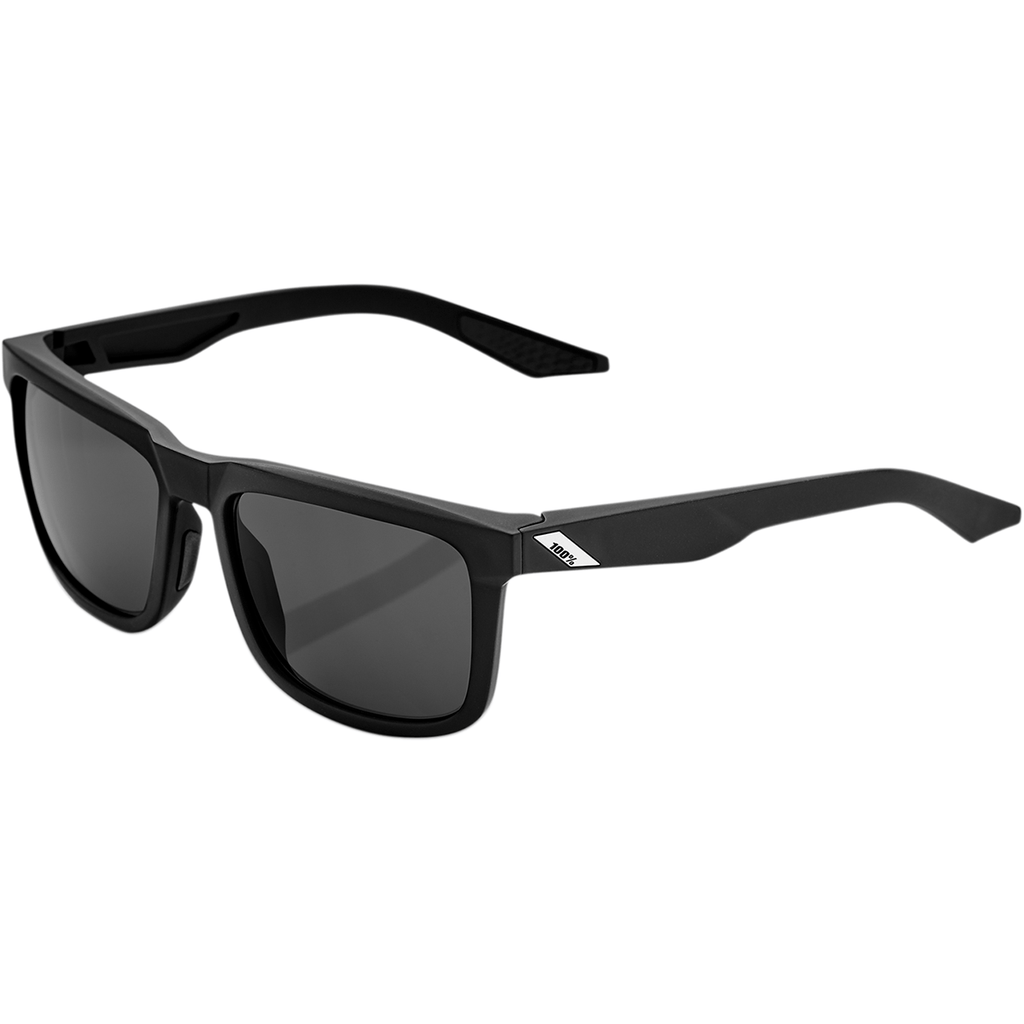 100% Sunglasses Matte Black - Smoke 100% Blake Sunglasses
