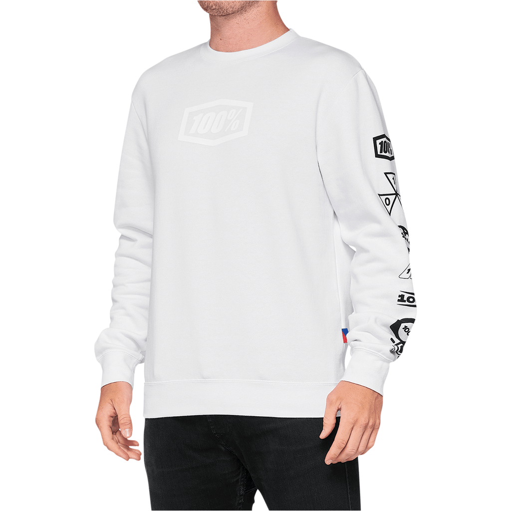 100% Sweatshirt White / Large 100% Primitive SweatShirt