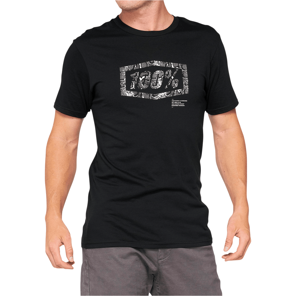 100% T-shirt Black/Snake / 2XL 100% Essential T-Shirt