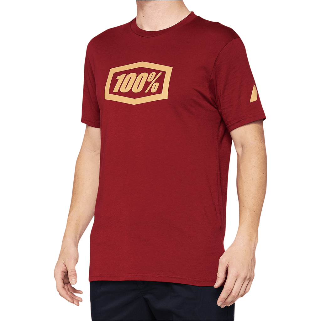 100% T-shirt Brick / Large 100% Essential T-Shirt