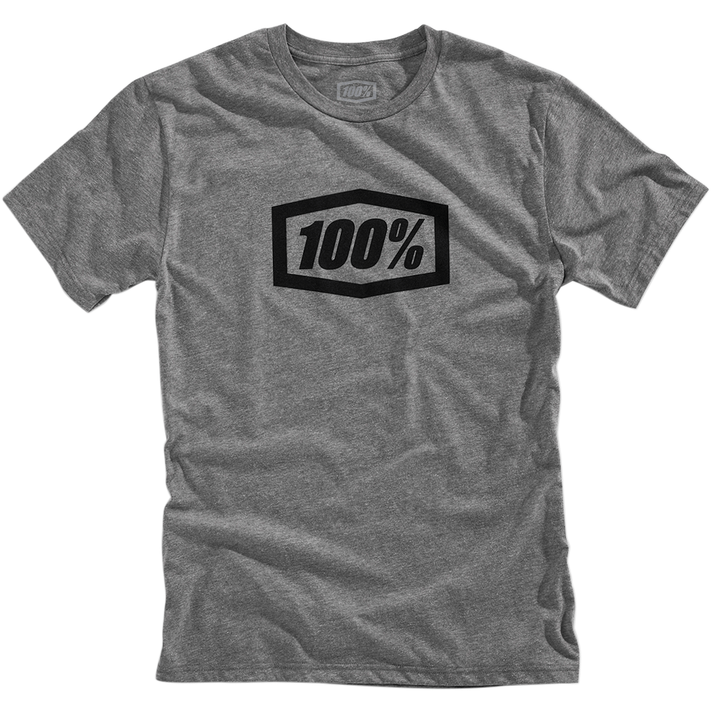 100% T-shirt Heather Gray / Small 100% Essential T-Shirt