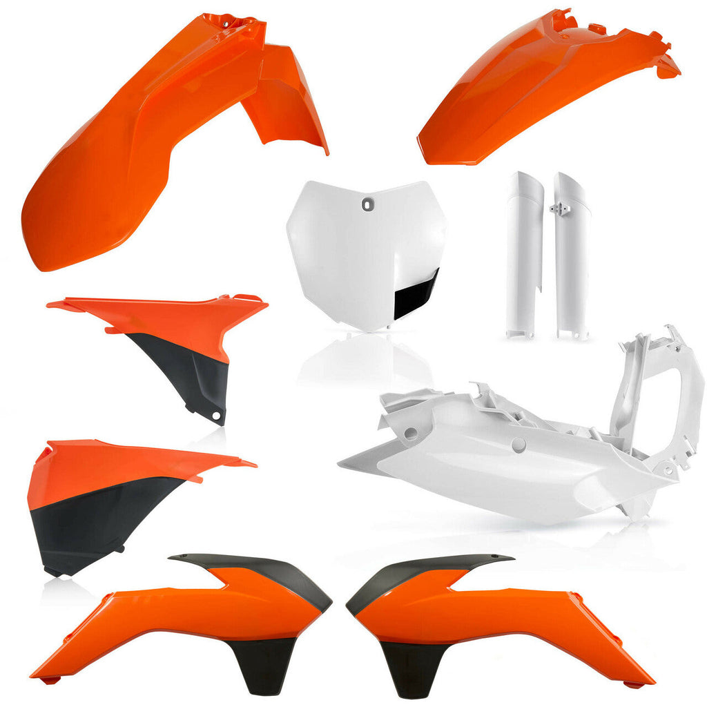 Acerbis Full Plastic Kit Orange (2449585226)