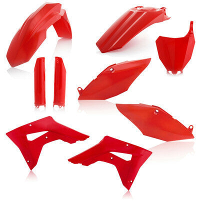 Acerbis Full Plastic Kit Red (2645470227)
