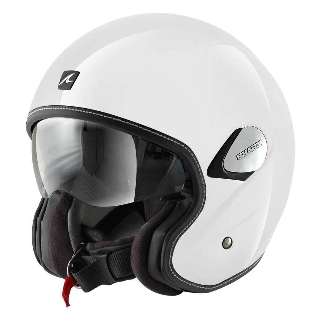 Shark Helmets Unisex-Adult Heritage Helmet (White, X-Large)