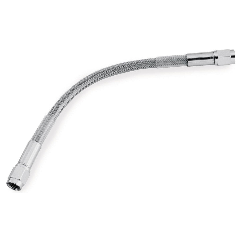 Twin Power Stainless Steel Clear-Coated Universal Brake Hose