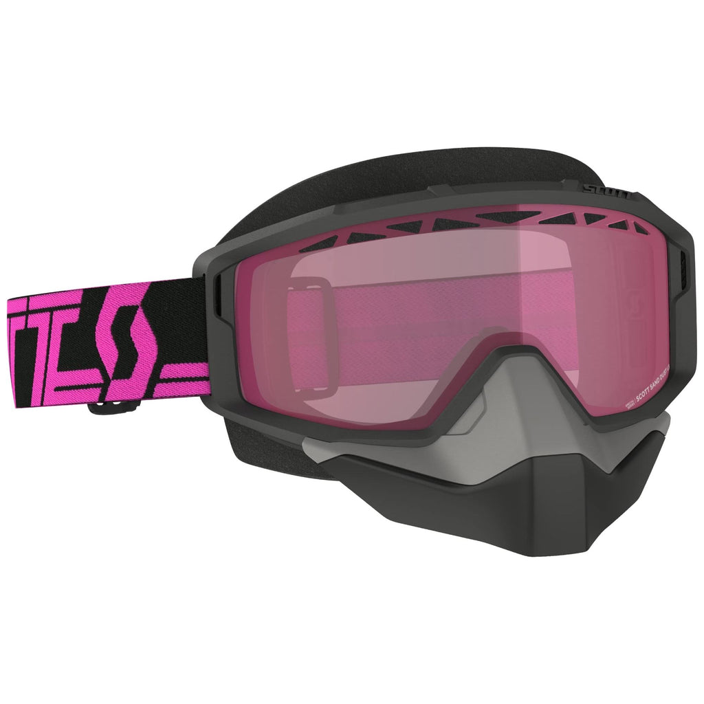 Scott Primal Snow Cross Unisex-Adult Snowmobile Goggles - Black/Pink/Rose/One Size