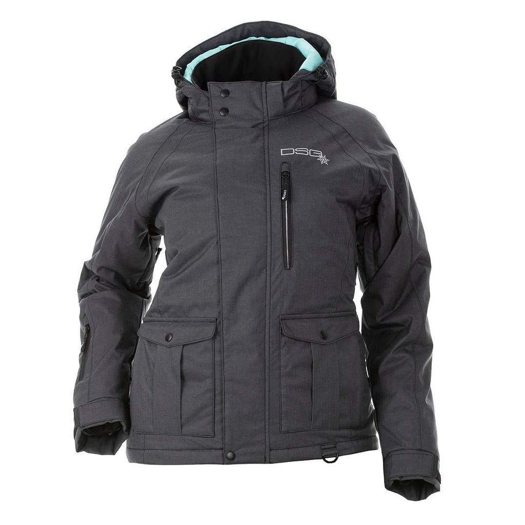 DSG Outerwear 51689 Jackets, Charcoal Black, 1X