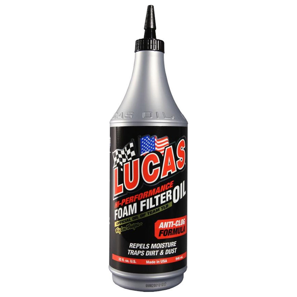 Lucas Oil High Performance Foam Filter Oil - 1qt. 10798