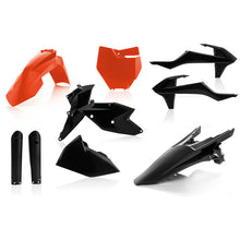 Load image into Gallery viewer, Acerbis Full Plastic Kit Orange/Black (2421065225)