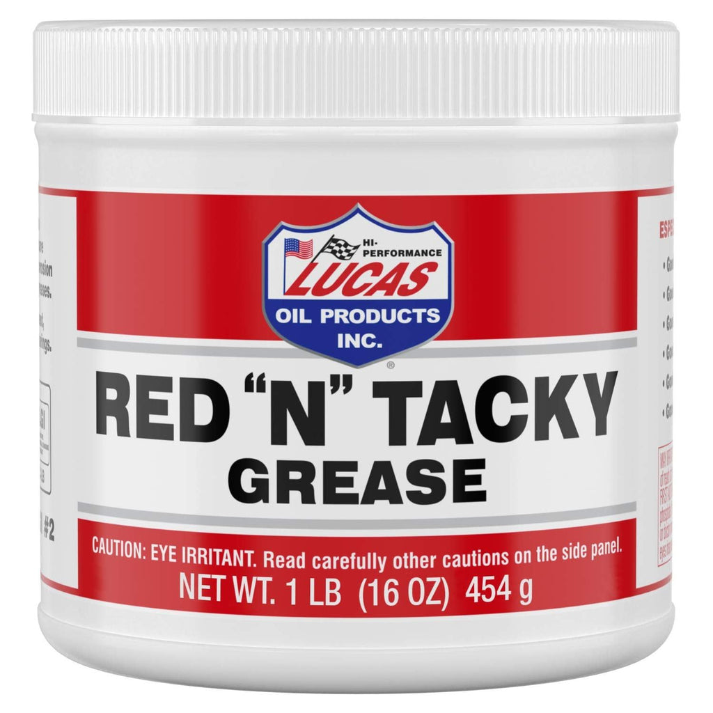 Lucas Oil 10574 Red "N" Tacky Grease - 1 Pound
