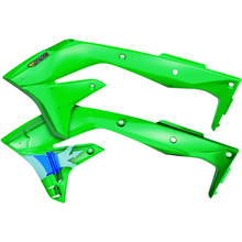 Load image into Gallery viewer, Cycra PowerFlow Shrouds - Fluorescent Green - KX450F