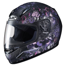Load image into Gallery viewer, HJC Helmets-240-783 Unisex-Child Full face CL-Y Vela Helmet (Black/Purple, Medium)