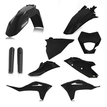 Load image into Gallery viewer, Acerbis Full Plastic Kit Gas Black (2872810001)