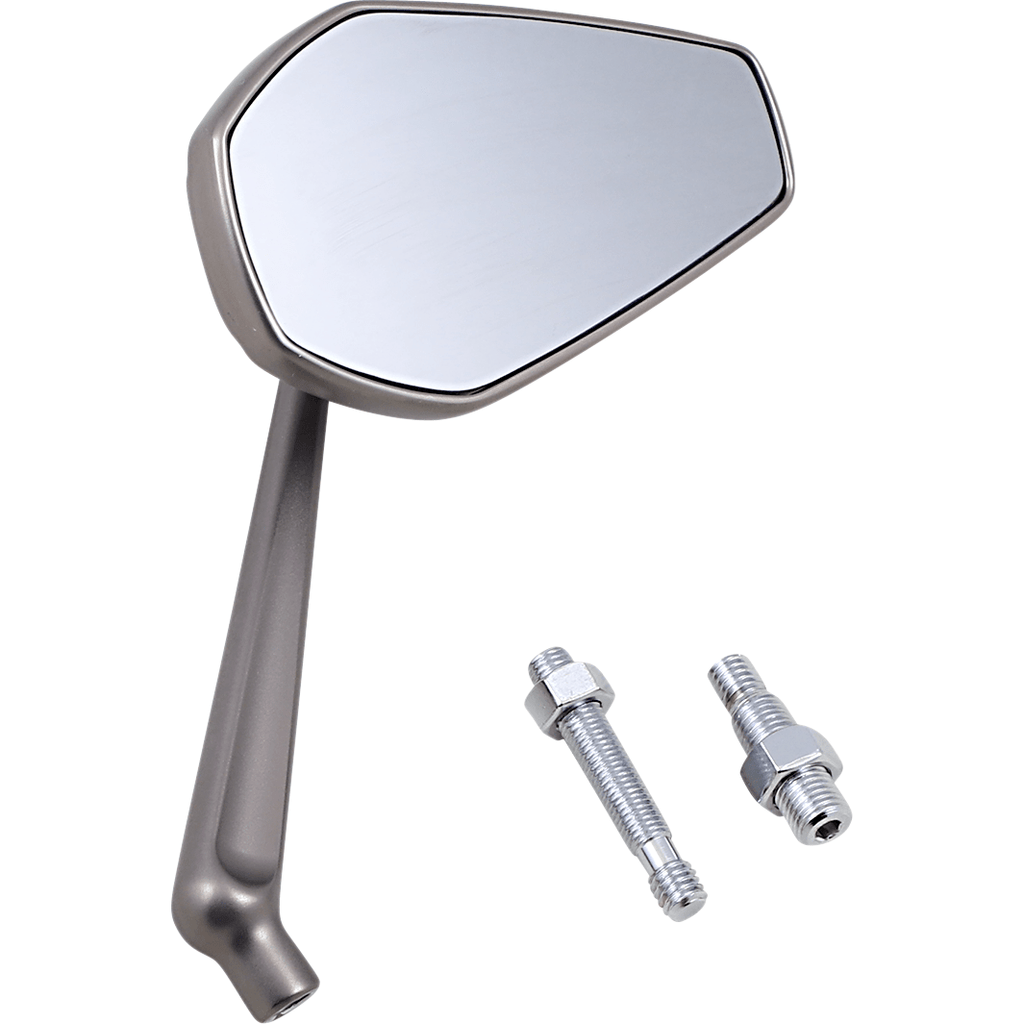 ARLEN NESS Mirrors, Parts Arlen Ness Mini Stocker Mirror - Titanium - Right