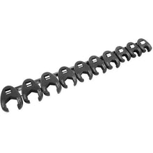 Load image into Gallery viewer, BikeMaster BikeMaster 10-Piece 3/8&quot; Drive Metric Flare Crow Foot Wrench Set On Rail (173326)