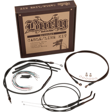 Load image into Gallery viewer, BURLY BRAND Handlebars &amp; Hand Controls Burly Brand Control Kit - 14&quot; Ape Hanger Handlebars