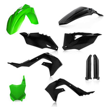 Load image into Gallery viewer, Acerbis Full Plastic Kit Kaw Green/Black (2736291089)