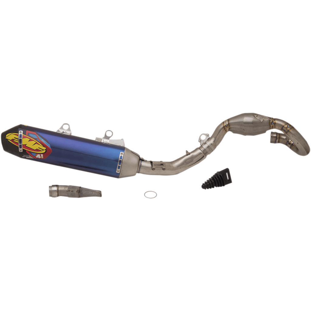 Fmf Exhaust System Fmf 4.1 RCT Exhaust with MegaBomb - Anodized Titanium