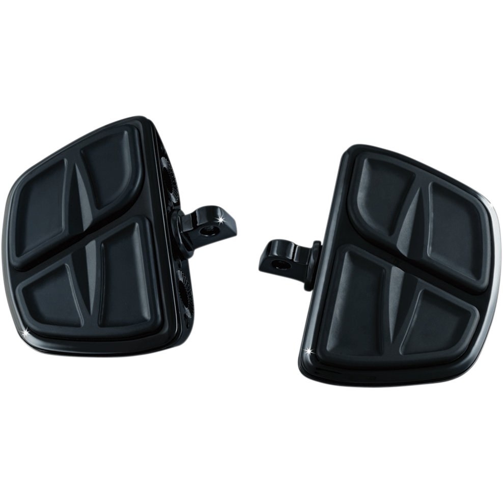 KURYAKYN® Adapter Kuryakyn Mini Boards - With Adapter - Gloss Black