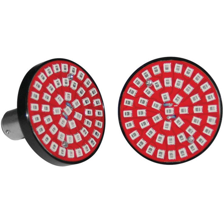 Letric Lighting Co. Lightning Red Letric Lighting Co. Premium Bullet Style Turn Signal Inserts