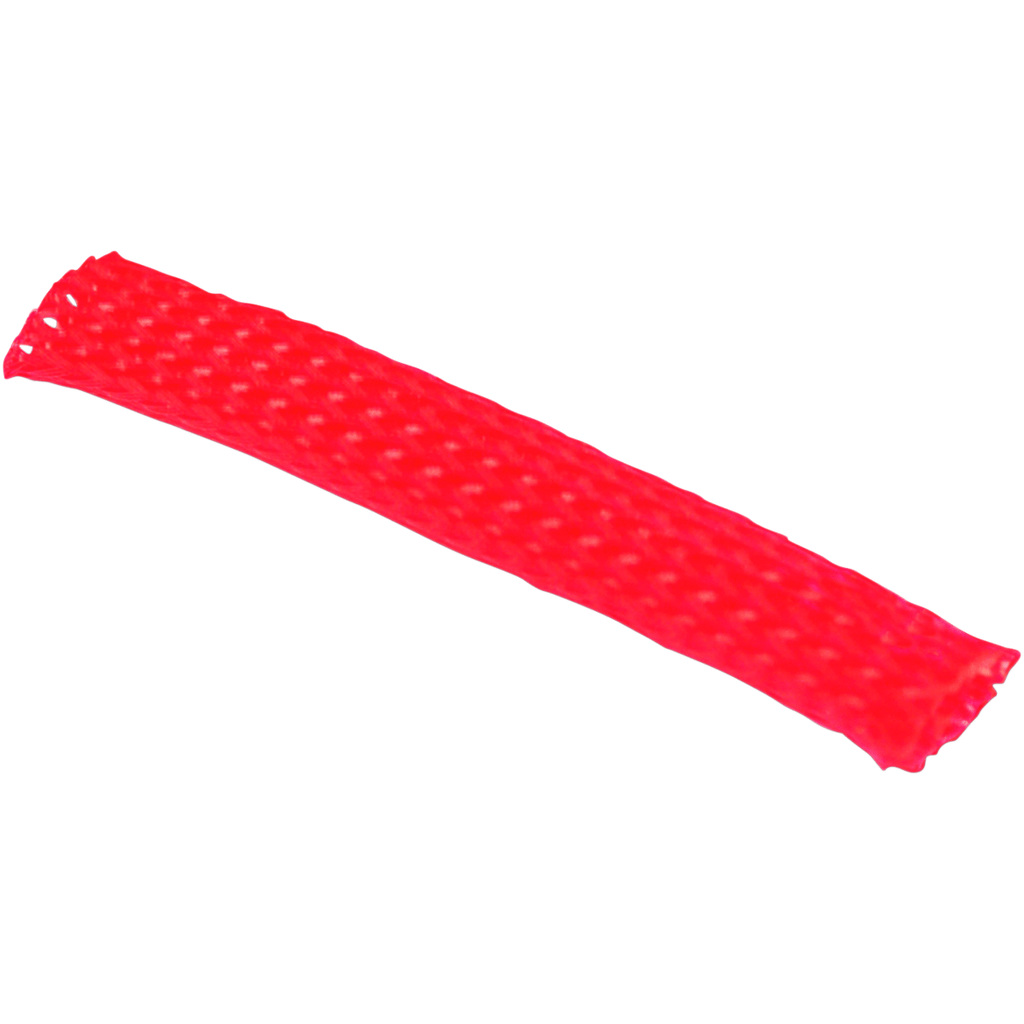NAMZ Electrical & Gauges Namz Braided Flex Sleeving - Red