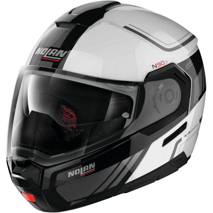 Nolan Helmets Metal White / 2Xlarge Nolan N90-3 Voyager Helmet