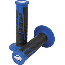 Load image into Gallery viewer, ProTaper Clamps &amp; Fittings Blue/Black ProTaper Clamp-On Half-Waffle Grips