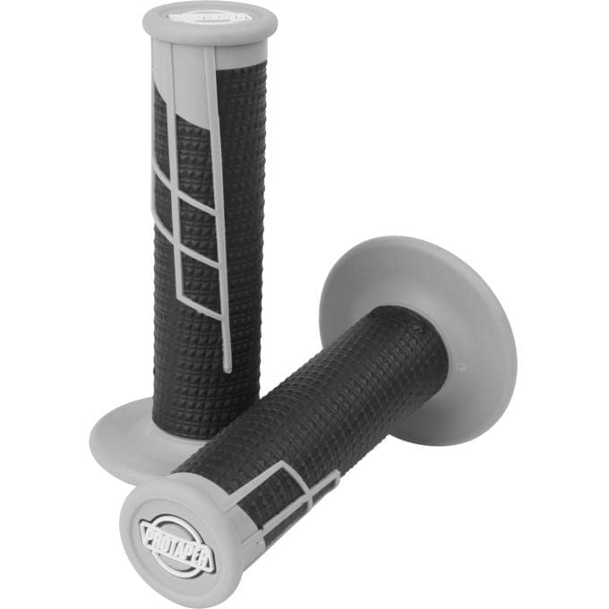 ProTaper Clamps & Fittings Grey/Black ProTaper Clamp-On Half-Waffle Grips