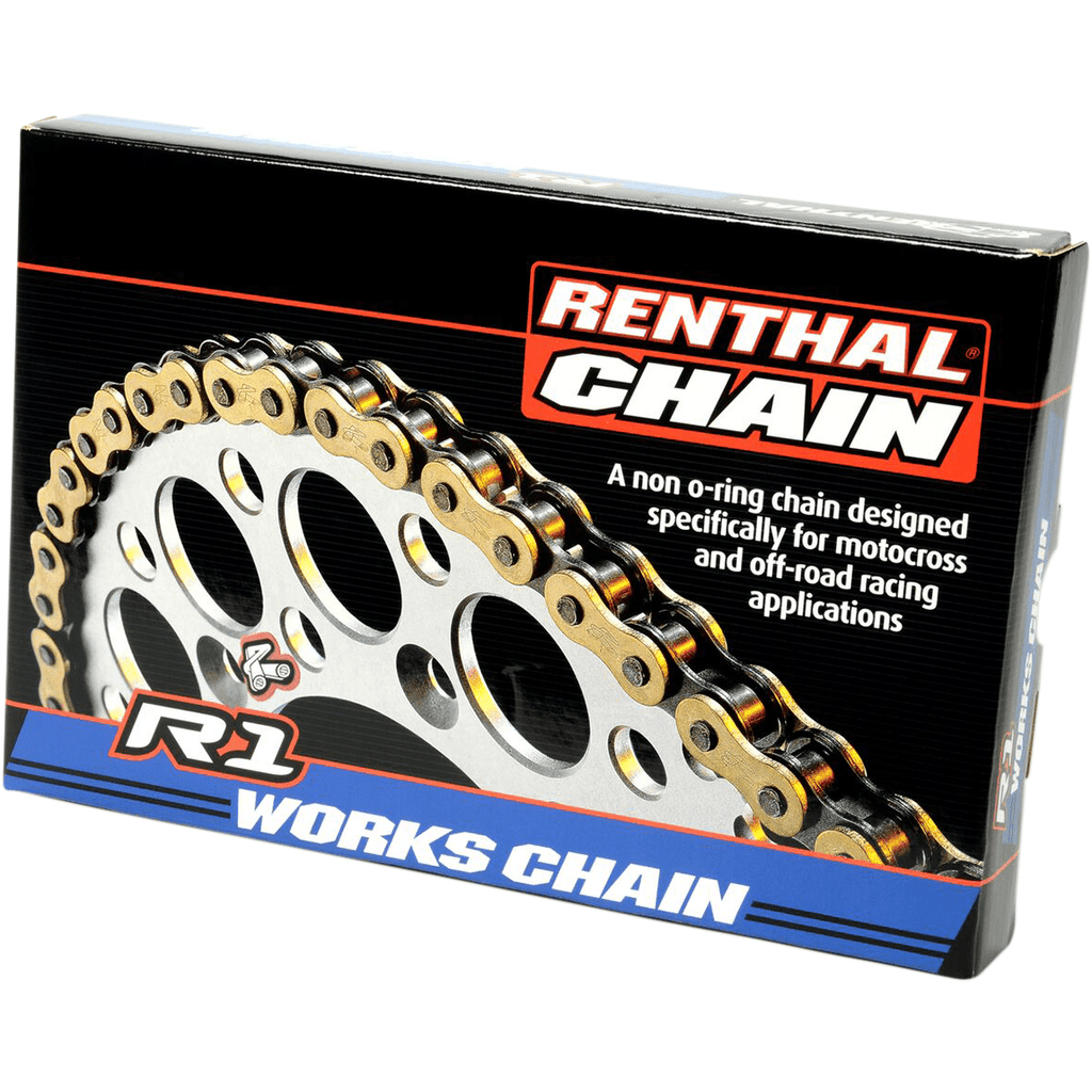 RENTHAL® Accessories Renthal 415 R1 - Works Chain - 112 Links