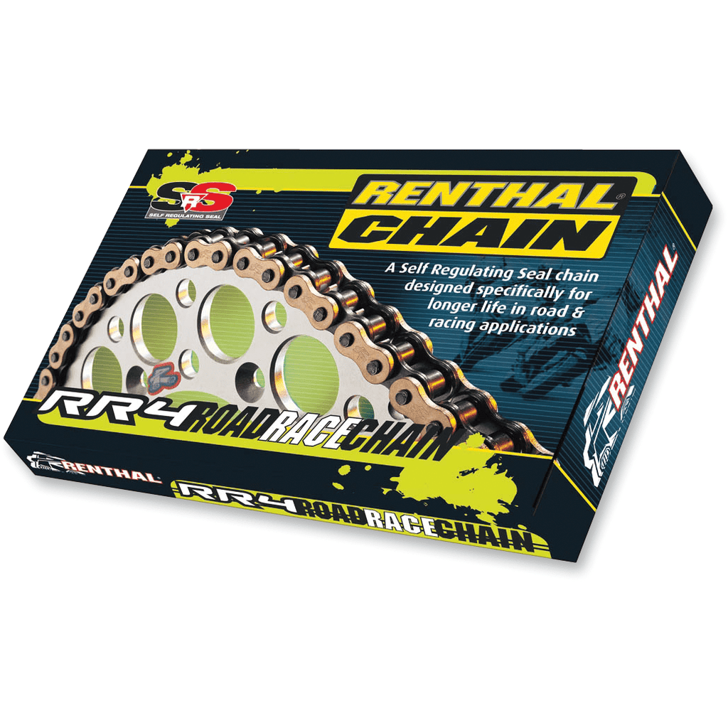 RENTHAL® Accessories Renthal 520 RR4 SRS - Road Race Chain - 120 Links
