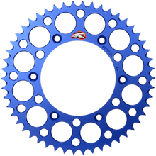 Load image into Gallery viewer, RENTHAL® Accessories Renthal Sprocket - Yamaha - Blue - 49-Tooth