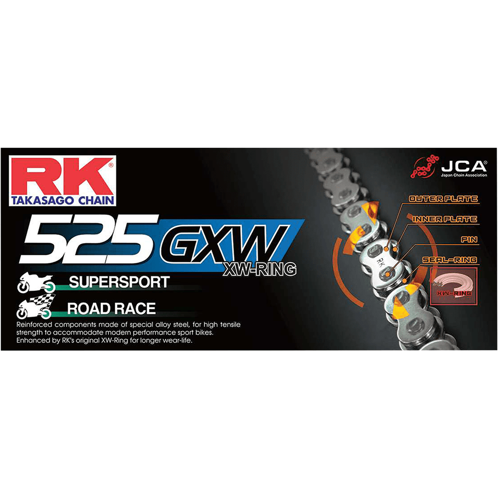 RK Accessories 120 Links RK BC 525 GXW - Chain