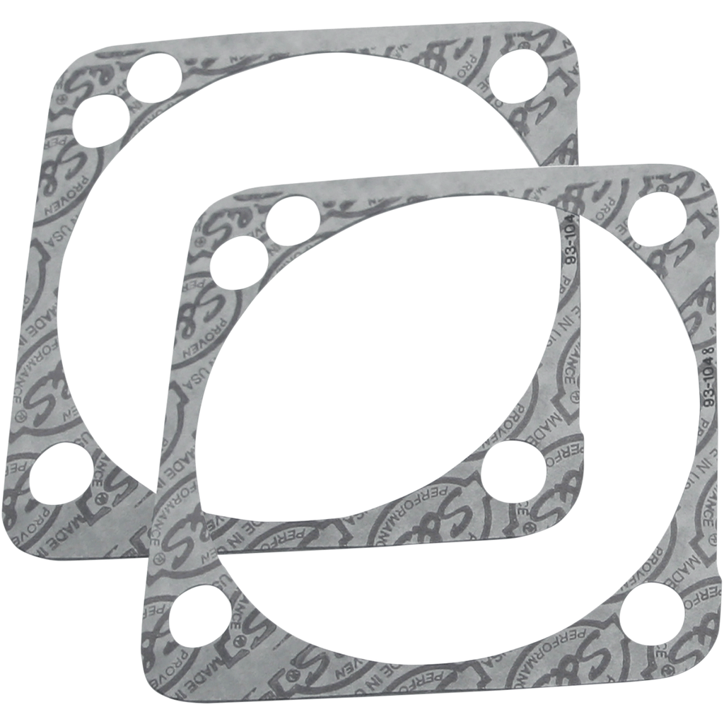 S&S CYCLE Accessories S&s Cycle Base Gaskets - 4.125" - SSW
