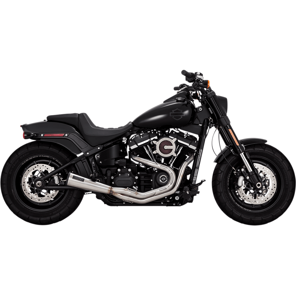 Vance & Hines Exhaust System Vance & Hines 2:1 Stainless Exhaust - Softail '18