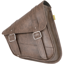 Load image into Gallery viewer, WILLIE &amp; MAX LUGGAGE Saddlebag Willie &amp; Max Luggage Swingarm Bag - Brown