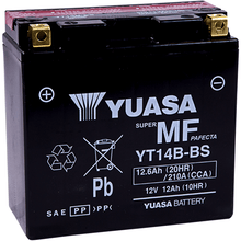Load image into Gallery viewer, YUASA Electrical &amp; Gauges Yuasa AGM Battery - YT14B-BS .60 L